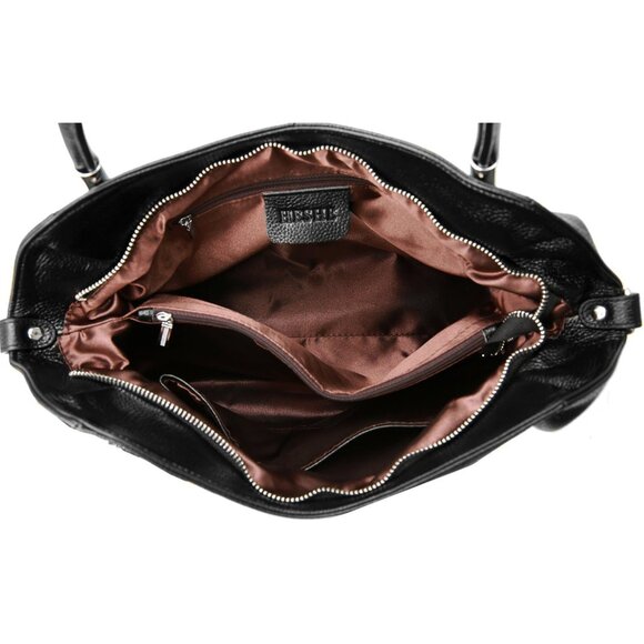 Versatile Designer Satchel Handbag for Women - Premium Leather Crossbody Bag - Picture 7 of 7